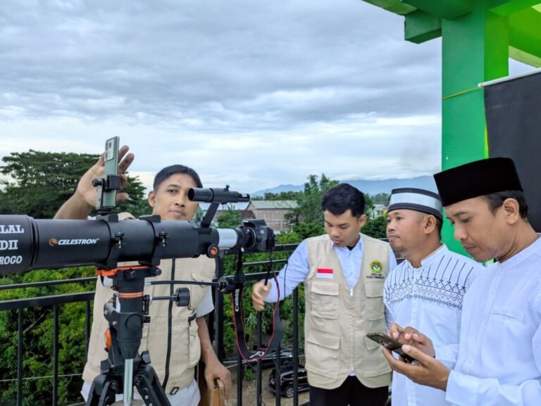 Tim Rukyatul Hilal DPD LDII Ponorogo Ikuti Pengamatan 1 Ramadhan 1447 H di Markaz Ibnu Satir
