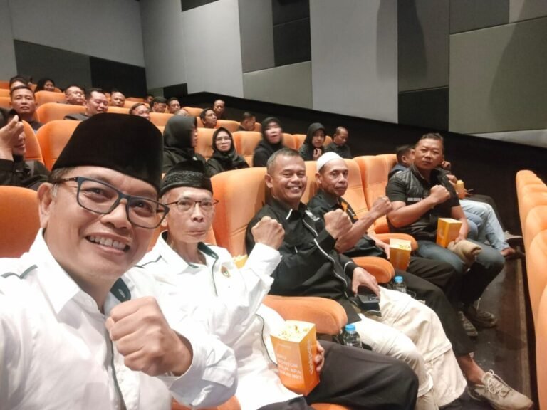 LDII Nobar Tanah Runtuh bersama Polres Ponorogo